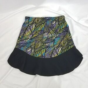 Saks Fifth Avenue Red Mini Skirt Size S NWOT